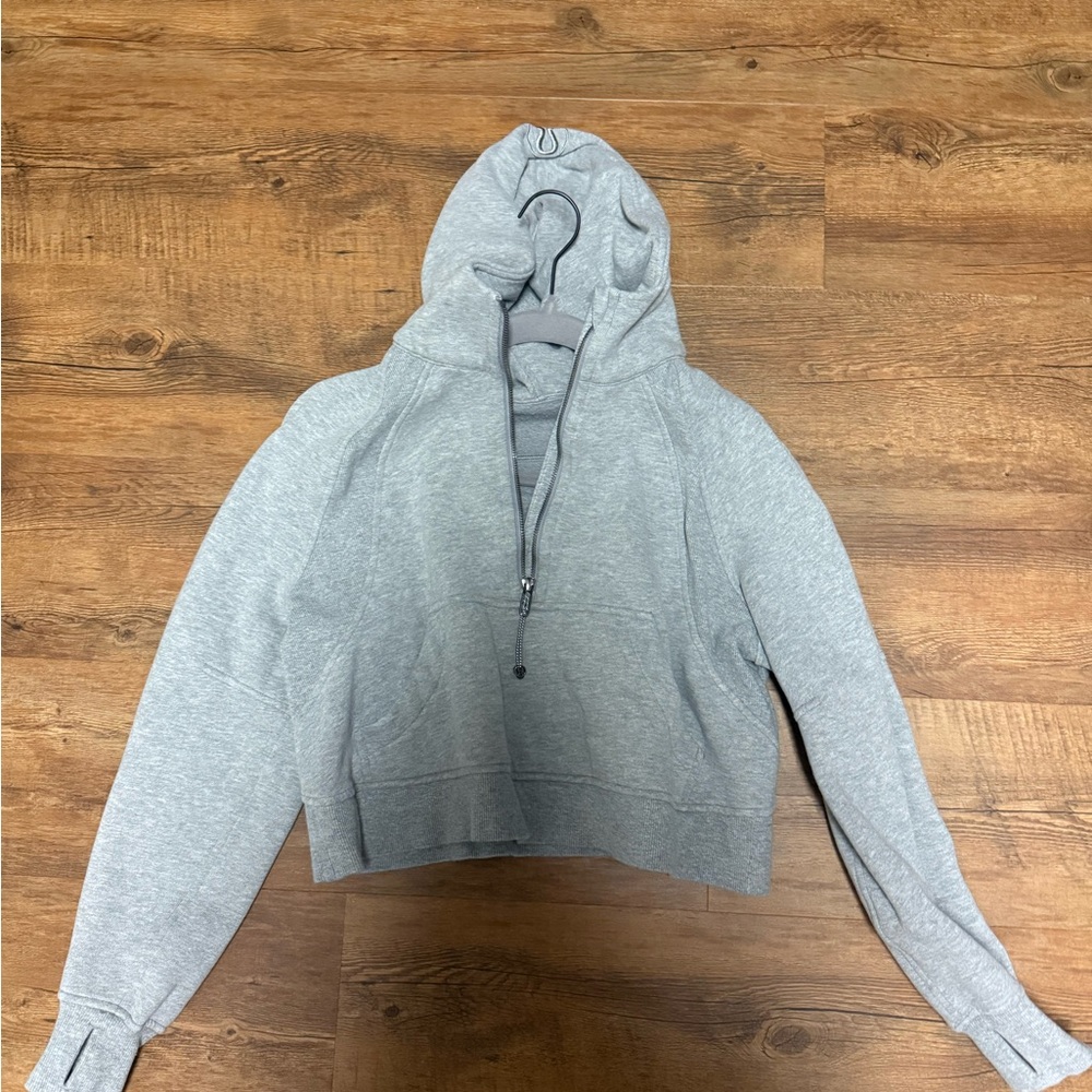 Lululemon scuba jacket grey- XS/S
